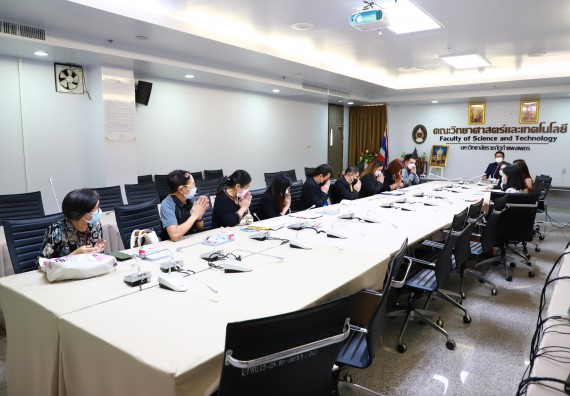 ภาพกิจกรรม คณะวิทยาศาสตร์และเทคโนโลยี มหาวิทยาลัยราชภัฏกำแพงเพชรรับการตรวจประเมินและรับรองห้องปฏิบัติการในรูปแบบ Peer evaluation