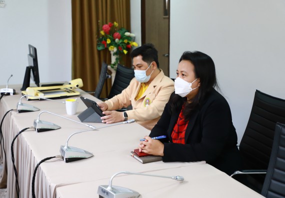 ภาพกิจกรรม คณะวิทยาศาสตร์และเทคโนโลยี มหาวิทยาลัยราชภัฏกำแพงเพชรรับการตรวจประเมินและรับรองห้องปฏิบัติการในรูปแบบ Peer evaluation