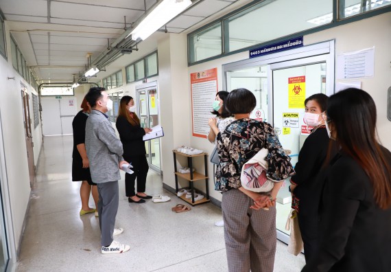 ภาพกิจกรรม คณะวิทยาศาสตร์และเทคโนโลยี มหาวิทยาลัยราชภัฏกำแพงเพชรรับการตรวจประเมินและรับรองห้องปฏิบัติการในรูปแบบ Peer evaluation