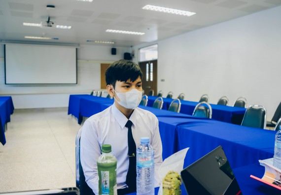 ภาพกิจกรรม  คณะวิทยาศาสตร์และเทคโนโลยี จัดสัมภาษณ์ทุนเพื่อการศึกษา ปตท.สผ. โครงการเอส 1 ประจำปีการศึกษา 2565 จากบริษัท ปตท.สผ.สยาม จำกัด