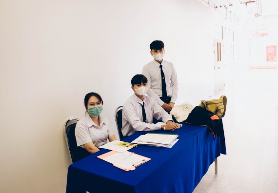 ภาพกิจกรรม  คณะวิทยาศาสตร์และเทคโนโลยี จัดสัมภาษณ์ทุนเพื่อการศึกษา ปตท.สผ. โครงการเอส 1 ประจำปีการศึกษา 2565 จากบริษัท ปตท.สผ.สยาม จำกัด