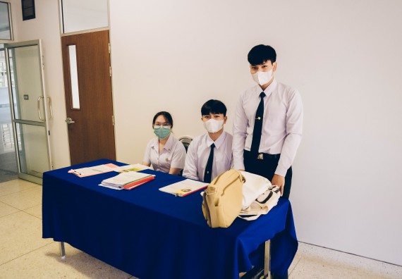 ภาพกิจกรรม  คณะวิทยาศาสตร์และเทคโนโลยี จัดสัมภาษณ์ทุนเพื่อการศึกษา ปตท.สผ. โครงการเอส 1 ประจำปีการศึกษา 2565 จากบริษัท ปตท.สผ.สยาม จำกัด