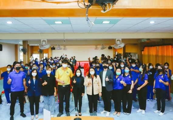 ภาพกิจกรรม  คณะวิทยาศาสตร์และเทคโนโลยี จัดกิจกรรมค่ายวิทยาศาสตร์สัญจร ปีการศึกษา 2565 ให้กับนักเรียนระดับชั้นมัธยมศึกษาตอนปลาย โรงเรียนไทรงามพิทยาคม