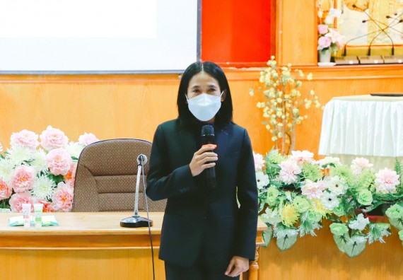 ภาพกิจกรรม  คณะวิทยาศาสตร์และเทคโนโลยี จัดกิจกรรมค่ายวิทยาศาสตร์สัญจร ปีการศึกษา 2565 ให้กับนักเรียนระดับชั้นมัธยมศึกษาตอนปลาย โรงเรียนไทรงามพิทยาคม