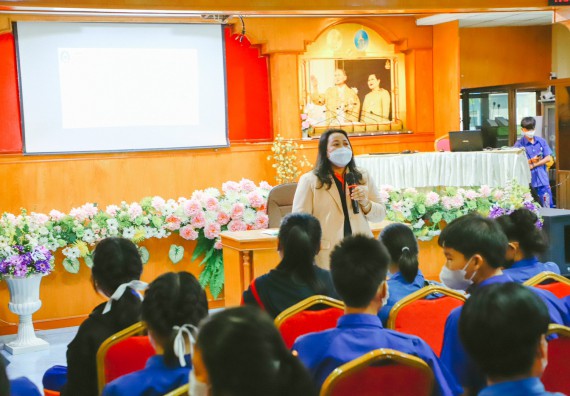 ภาพกิจกรรม  คณะวิทยาศาสตร์และเทคโนโลยี จัดกิจกรรมค่ายวิทยาศาสตร์สัญจร ปีการศึกษา 2565 ให้กับนักเรียนระดับชั้นมัธยมศึกษาตอนปลาย โรงเรียนไทรงามพิทยาคม