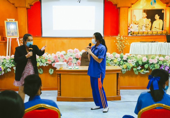 ภาพกิจกรรม  คณะวิทยาศาสตร์และเทคโนโลยี จัดกิจกรรมค่ายวิทยาศาสตร์สัญจร ปีการศึกษา 2565 ให้กับนักเรียนระดับชั้นมัธยมศึกษาตอนปลาย โรงเรียนไทรงามพิทยาคม