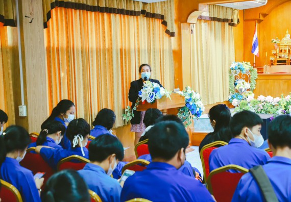 ภาพกิจกรรม  คณะวิทยาศาสตร์และเทคโนโลยี จัดกิจกรรมค่ายวิทยาศาสตร์สัญจร ปีการศึกษา 2565 ให้กับนักเรียนระดับชั้นมัธยมศึกษาตอนปลาย โรงเรียนไทรงามพิทยาคม