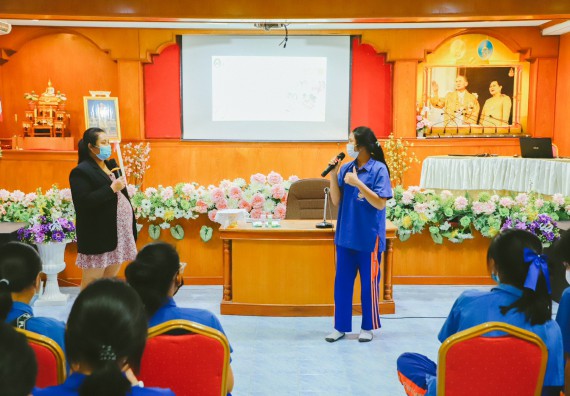 ภาพกิจกรรม  คณะวิทยาศาสตร์และเทคโนโลยี จัดกิจกรรมค่ายวิทยาศาสตร์สัญจร ปีการศึกษา 2565 ให้กับนักเรียนระดับชั้นมัธยมศึกษาตอนปลาย โรงเรียนไทรงามพิทยาคม