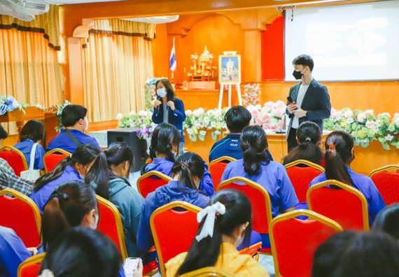 ภาพกิจกรรม  คณะวิทยาศาสตร์และเทคโนโลยี จัดกิจกรรมค่ายวิทยาศาสตร์สัญจร ปีการศึกษา 2565 ให้กับนักเรียนระดับชั้นมัธยมศึกษาตอนปลาย โรงเรียนไทรงามพิทยาคม