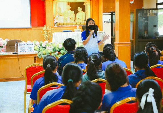 ภาพกิจกรรม  คณะวิทยาศาสตร์และเทคโนโลยี จัดกิจกรรมค่ายวิทยาศาสตร์สัญจร ปีการศึกษา 2565 ให้กับนักเรียนระดับชั้นมัธยมศึกษาตอนปลาย โรงเรียนไทรงามพิทยาคม