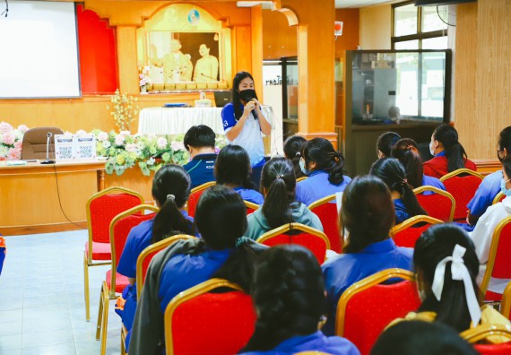 ภาพกิจกรรม  คณะวิทยาศาสตร์และเทคโนโลยี จัดกิจกรรมค่ายวิทยาศาสตร์สัญจร ปีการศึกษา 2565 ให้กับนักเรียนระดับชั้นมัธยมศึกษาตอนปลาย โรงเรียนไทรงามพิทยาคม