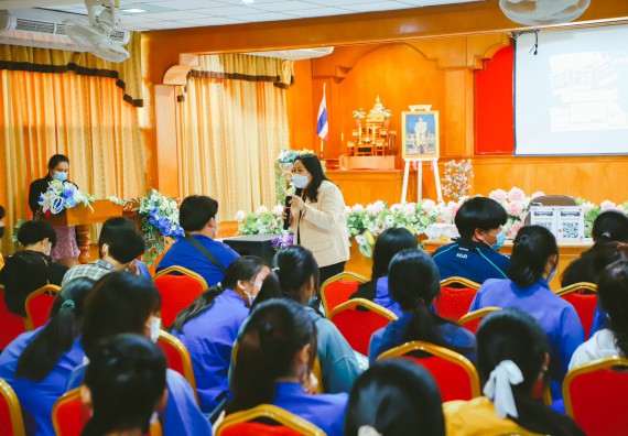 ภาพกิจกรรม  คณะวิทยาศาสตร์และเทคโนโลยี จัดกิจกรรมค่ายวิทยาศาสตร์สัญจร ปีการศึกษา 2565 ให้กับนักเรียนระดับชั้นมัธยมศึกษาตอนปลาย โรงเรียนไทรงามพิทยาคม