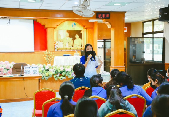 ภาพกิจกรรม  คณะวิทยาศาสตร์และเทคโนโลยี จัดกิจกรรมค่ายวิทยาศาสตร์สัญจร ปีการศึกษา 2565 ให้กับนักเรียนระดับชั้นมัธยมศึกษาตอนปลาย โรงเรียนไทรงามพิทยาคม