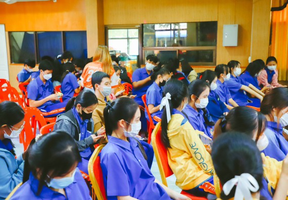 ภาพกิจกรรม  คณะวิทยาศาสตร์และเทคโนโลยี จัดกิจกรรมค่ายวิทยาศาสตร์สัญจร ปีการศึกษา 2565 ให้กับนักเรียนระดับชั้นมัธยมศึกษาตอนปลาย โรงเรียนไทรงามพิทยาคม