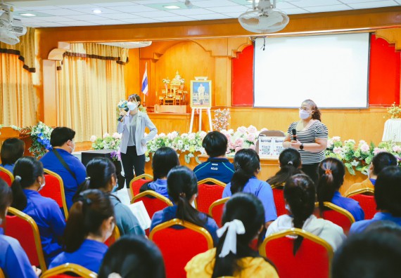 ภาพกิจกรรม  คณะวิทยาศาสตร์และเทคโนโลยี จัดกิจกรรมค่ายวิทยาศาสตร์สัญจร ปีการศึกษา 2565 ให้กับนักเรียนระดับชั้นมัธยมศึกษาตอนปลาย โรงเรียนไทรงามพิทยาคม