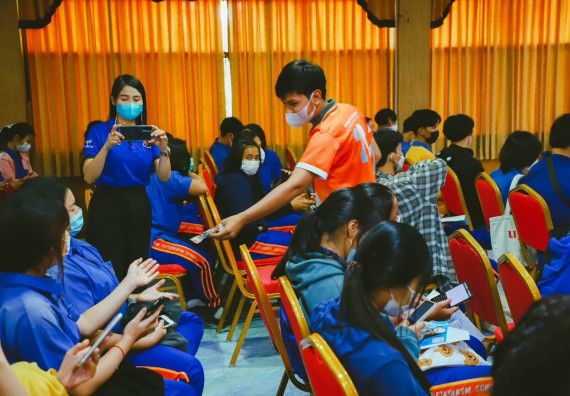 ภาพกิจกรรม  คณะวิทยาศาสตร์และเทคโนโลยี จัดกิจกรรมค่ายวิทยาศาสตร์สัญจร ปีการศึกษา 2565 ให้กับนักเรียนระดับชั้นมัธยมศึกษาตอนปลาย โรงเรียนไทรงามพิทยาคม