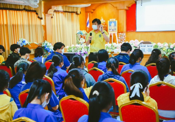 ภาพกิจกรรม  คณะวิทยาศาสตร์และเทคโนโลยี จัดกิจกรรมค่ายวิทยาศาสตร์สัญจร ปีการศึกษา 2565 ให้กับนักเรียนระดับชั้นมัธยมศึกษาตอนปลาย โรงเรียนไทรงามพิทยาคม