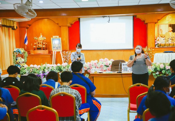 ภาพกิจกรรม  คณะวิทยาศาสตร์และเทคโนโลยี จัดกิจกรรมค่ายวิทยาศาสตร์สัญจร ปีการศึกษา 2565 ให้กับนักเรียนระดับชั้นมัธยมศึกษาตอนปลาย โรงเรียนไทรงามพิทยาคม