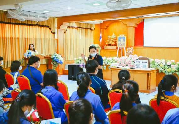 ภาพกิจกรรม  คณะวิทยาศาสตร์และเทคโนโลยี จัดกิจกรรมค่ายวิทยาศาสตร์สัญจร ปีการศึกษา 2565 ให้กับนักเรียนระดับชั้นมัธยมศึกษาตอนปลาย โรงเรียนไทรงามพิทยาคม