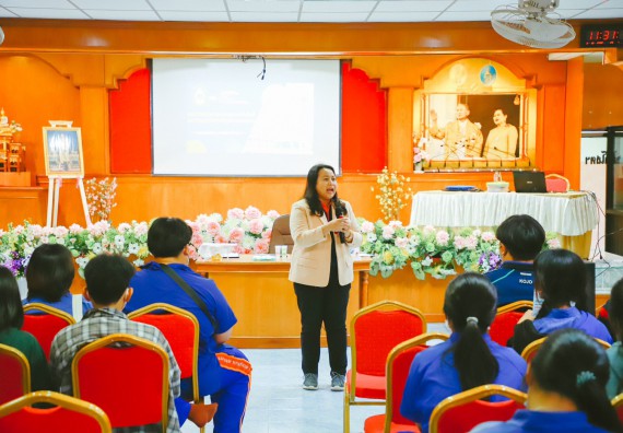 ภาพกิจกรรม  คณะวิทยาศาสตร์และเทคโนโลยี จัดกิจกรรมค่ายวิทยาศาสตร์สัญจร ปีการศึกษา 2565 ให้กับนักเรียนระดับชั้นมัธยมศึกษาตอนปลาย โรงเรียนไทรงามพิทยาคม