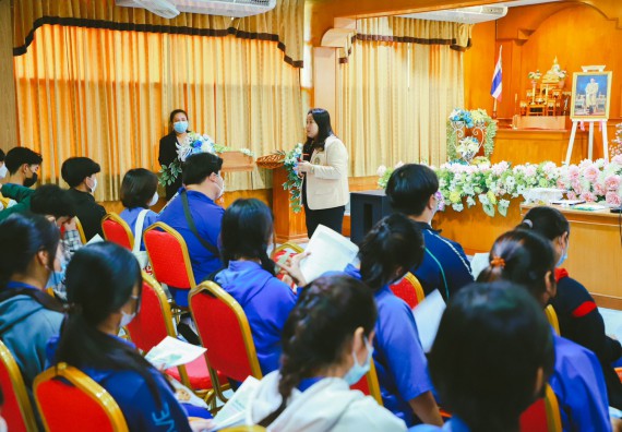 ภาพกิจกรรม  คณะวิทยาศาสตร์และเทคโนโลยี จัดกิจกรรมค่ายวิทยาศาสตร์สัญจร ปีการศึกษา 2565 ให้กับนักเรียนระดับชั้นมัธยมศึกษาตอนปลาย โรงเรียนไทรงามพิทยาคม