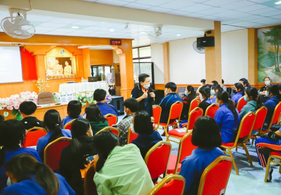 ภาพกิจกรรม  คณะวิทยาศาสตร์และเทคโนโลยี จัดกิจกรรมค่ายวิทยาศาสตร์สัญจร ปีการศึกษา 2565 ให้กับนักเรียนระดับชั้นมัธยมศึกษาตอนปลาย โรงเรียนไทรงามพิทยาคม