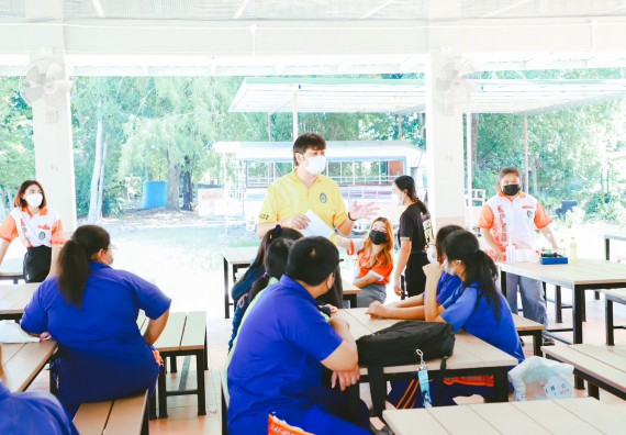 ภาพกิจกรรม  คณะวิทยาศาสตร์และเทคโนโลยี จัดกิจกรรมค่ายวิทยาศาสตร์สัญจร ปีการศึกษา 2565 ให้กับนักเรียนระดับชั้นมัธยมศึกษาตอนปลาย โรงเรียนไทรงามพิทยาคม