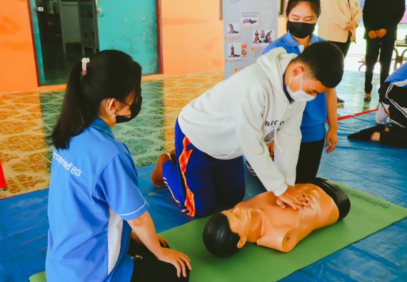 ภาพกิจกรรม  คณะวิทยาศาสตร์และเทคโนโลยี จัดกิจกรรมค่ายวิทยาศาสตร์สัญจร ปีการศึกษา 2565 ให้กับนักเรียนระดับชั้นมัธยมศึกษาตอนปลาย โรงเรียนไทรงามพิทยาคม