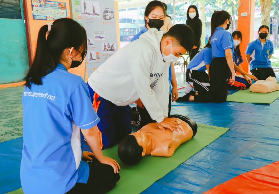 ภาพกิจกรรม  คณะวิทยาศาสตร์และเทคโนโลยี จัดกิจกรรมค่ายวิทยาศาสตร์สัญจร ปีการศึกษา 2565 ให้กับนักเรียนระดับชั้นมัธยมศึกษาตอนปลาย โรงเรียนไทรงามพิทยาคม