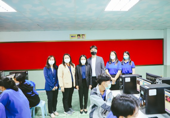 ภาพกิจกรรม  คณะวิทยาศาสตร์และเทคโนโลยี จัดกิจกรรมค่ายวิทยาศาสตร์สัญจร ปีการศึกษา 2565 ให้กับนักเรียนระดับชั้นมัธยมศึกษาตอนปลาย โรงเรียนไทรงามพิทยาคม