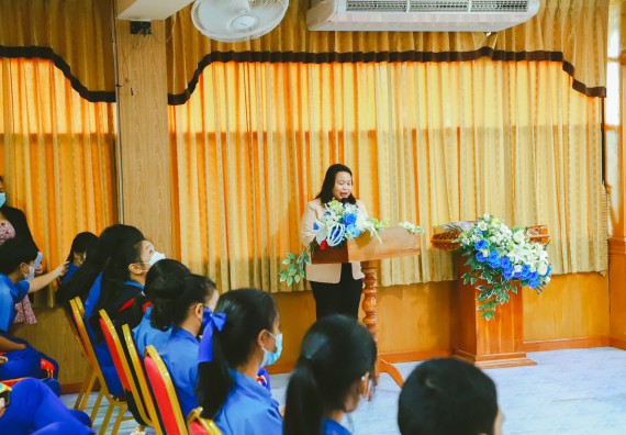 ภาพกิจกรรม  คณะวิทยาศาสตร์และเทคโนโลยี จัดกิจกรรมค่ายวิทยาศาสตร์สัญจร ปีการศึกษา 2565 ให้กับนักเรียนระดับชั้นมัธยมศึกษาตอนปลาย โรงเรียนไทรงามพิทยาคม