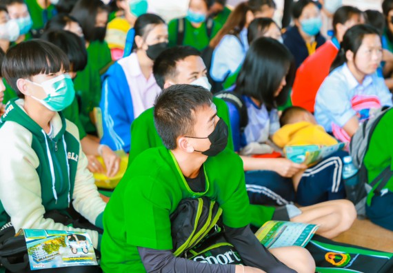 ภาพกิจกรรม  คณะวิทยาศาสตร์และเทคโนโลยี จัดกิจกรรมแนะแนวการศึกษา ให้กับนักเรียนระดับชั้นมัธยมศึกษาปีที่ 6 โรงเรียนป่าไม้อุทิศที่ 4