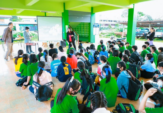 ภาพกิจกรรม  คณะวิทยาศาสตร์และเทคโนโลยี จัดกิจกรรมแนะแนวการศึกษา ให้กับนักเรียนระดับชั้นมัธยมศึกษาปีที่ 6 โรงเรียนป่าไม้อุทิศที่ 4