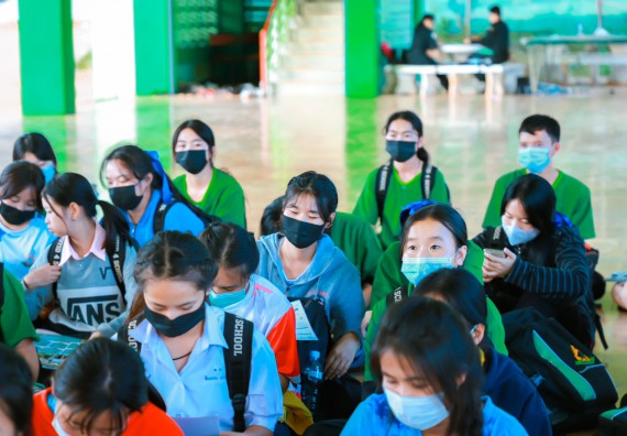 ภาพกิจกรรม  คณะวิทยาศาสตร์และเทคโนโลยี จัดกิจกรรมแนะแนวการศึกษา ให้กับนักเรียนระดับชั้นมัธยมศึกษาปีที่ 6 โรงเรียนป่าไม้อุทิศที่ 4