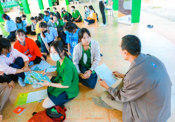 ภาพกิจกรรม  คณะวิทยาศาสตร์และเทคโนโลยี จัดกิจกรรมแนะแนวการศึกษา ให้กับนักเรียนระดับชั้นมัธยมศึกษาปีที่ 6 โรงเรียนป่าไม้อุทิศที่ 4