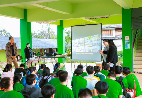 ภาพกิจกรรม  คณะวิทยาศาสตร์และเทคโนโลยี จัดกิจกรรมแนะแนวการศึกษา ให้กับนักเรียนระดับชั้นมัธยมศึกษาปีที่ 6 โรงเรียนป่าไม้อุทิศที่ 4