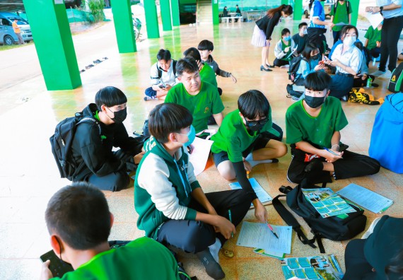 ภาพกิจกรรม  คณะวิทยาศาสตร์และเทคโนโลยี จัดกิจกรรมแนะแนวการศึกษา ให้กับนักเรียนระดับชั้นมัธยมศึกษาปีที่ 6 โรงเรียนป่าไม้อุทิศที่ 4