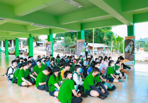 ภาพกิจกรรม  คณะวิทยาศาสตร์และเทคโนโลยี จัดกิจกรรมแนะแนวการศึกษา ให้กับนักเรียนระดับชั้นมัธยมศึกษาปีที่ 6 โรงเรียนป่าไม้อุทิศที่ 4