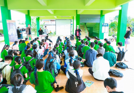 ภาพกิจกรรม  คณะวิทยาศาสตร์และเทคโนโลยี จัดกิจกรรมแนะแนวการศึกษา ให้กับนักเรียนระดับชั้นมัธยมศึกษาปีที่ 6 โรงเรียนป่าไม้อุทิศที่ 4