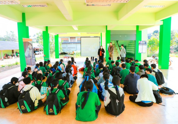 ภาพกิจกรรม  คณะวิทยาศาสตร์และเทคโนโลยี จัดกิจกรรมแนะแนวการศึกษา ให้กับนักเรียนระดับชั้นมัธยมศึกษาปีที่ 6 โรงเรียนป่าไม้อุทิศที่ 4