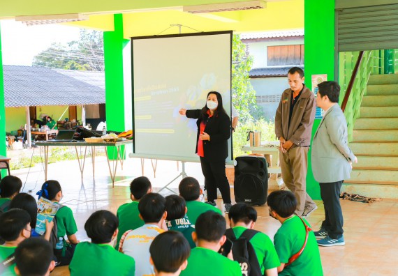 ภาพกิจกรรม  คณะวิทยาศาสตร์และเทคโนโลยี จัดกิจกรรมแนะแนวการศึกษา ให้กับนักเรียนระดับชั้นมัธยมศึกษาปีที่ 6 โรงเรียนป่าไม้อุทิศที่ 4