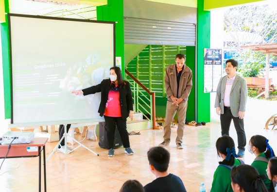 ภาพกิจกรรม  คณะวิทยาศาสตร์และเทคโนโลยี จัดกิจกรรมแนะแนวการศึกษา ให้กับนักเรียนระดับชั้นมัธยมศึกษาปีที่ 6 โรงเรียนป่าไม้อุทิศที่ 4