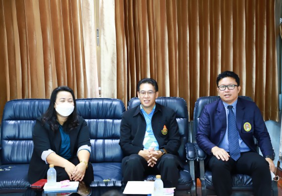 ภาพกิจกรรม  คณะวิทยาศาสตร์และเทคโนโลยี จัดกิจกรรมค่ายวิทยาศาสตร์สัญจร ปีการศึกษา 2565 ให้กับนักเรียนระดับชั้นมัธยมศึกษาตอนปลาย โรงเรียนวังไทรวิทยาคม