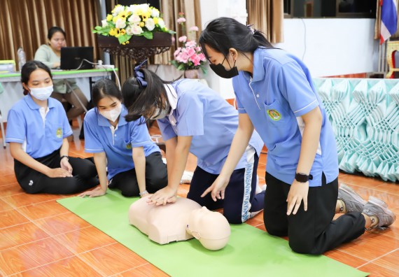 ภาพกิจกรรม  คณะวิทยาศาสตร์และเทคโนโลยี จัดกิจกรรมค่ายวิทยาศาสตร์สัญจร ปีการศึกษา 2565 ให้กับนักเรียนระดับชั้นมัธยมศึกษาตอนปลาย โรงเรียนวังไทรวิทยาคม