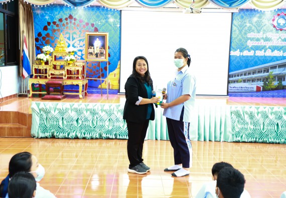 ภาพกิจกรรม  คณะวิทยาศาสตร์และเทคโนโลยี จัดกิจกรรมค่ายวิทยาศาสตร์สัญจร ปีการศึกษา 2565 ให้กับนักเรียนระดับชั้นมัธยมศึกษาตอนปลาย โรงเรียนวังไทรวิทยาคม