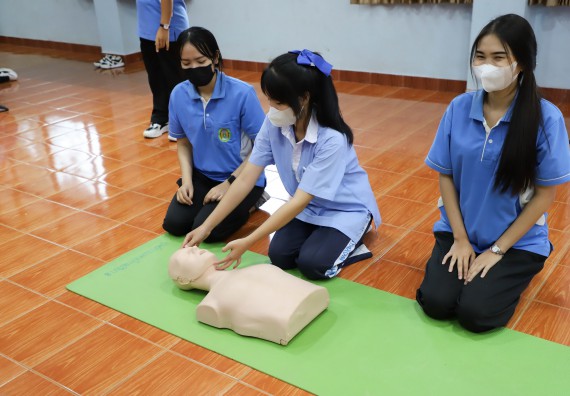 ภาพกิจกรรม  คณะวิทยาศาสตร์และเทคโนโลยี จัดกิจกรรมค่ายวิทยาศาสตร์สัญจร ปีการศึกษา 2565 ให้กับนักเรียนระดับชั้นมัธยมศึกษาตอนปลาย โรงเรียนวังไทรวิทยาคม