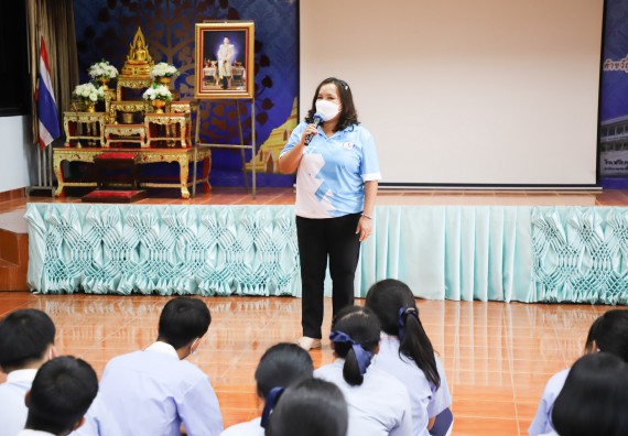 ภาพกิจกรรม  คณะวิทยาศาสตร์และเทคโนโลยี จัดกิจกรรมค่ายวิทยาศาสตร์สัญจร ปีการศึกษา 2565 ให้กับนักเรียนระดับชั้นมัธยมศึกษาตอนปลาย โรงเรียนวังไทรวิทยาคม