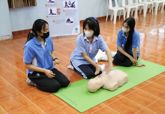 ภาพกิจกรรม  คณะวิทยาศาสตร์และเทคโนโลยี จัดกิจกรรมค่ายวิทยาศาสตร์สัญจร ปีการศึกษา 2565 ให้กับนักเรียนระดับชั้นมัธยมศึกษาตอนปลาย โรงเรียนวังไทรวิทยาคม
