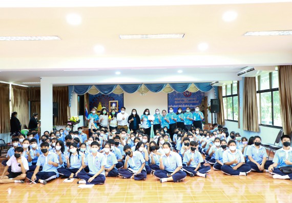 ภาพกิจกรรม  คณะวิทยาศาสตร์และเทคโนโลยี จัดกิจกรรมค่ายวิทยาศาสตร์สัญจร ปีการศึกษา 2565 ให้กับนักเรียนระดับชั้นมัธยมศึกษาตอนปลาย โรงเรียนวังไทรวิทยาคม