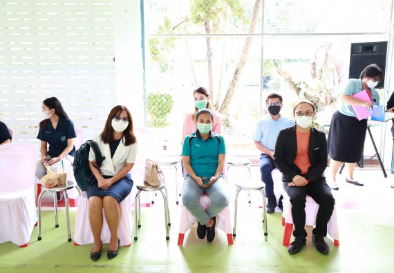 ภาพกิจกรรม  คณะวิทยาศาสตร์และเทคโนโลยี จัดกิจกรรมค่ายวิทยาศาสตร์สัญจร ปีการศึกษา 2565 ให้กับนักเรียนระดับชั้นมัธยมศึกษาตอนปลาย โรงเรียนคลองลานพัฒนาจินดาศักดิ์